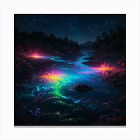 Rainbow River 1 Canvas Print