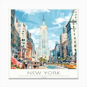 New York City 5 Canvas Print