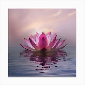 Lotus Flower 71 Canvas Print