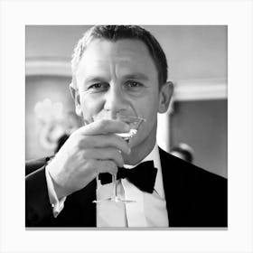 Daniel Craig Canvas Print