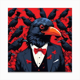 CROW MAGNUM Canvas Print