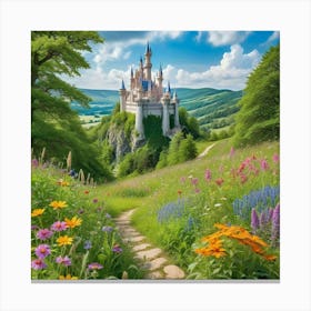 Cinderella Castle 13 Canvas Print