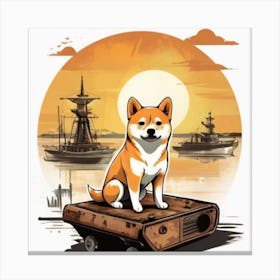 Shiba Inu 2 Canvas Print