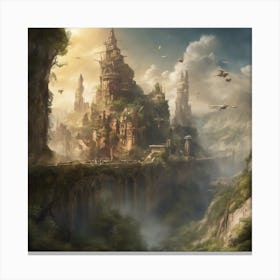 Fantasy Castle 36 Canvas Print