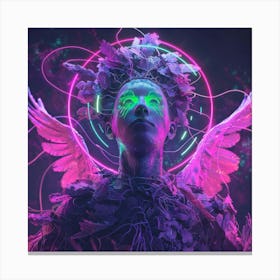 Angel Of The Forest Canvas Print