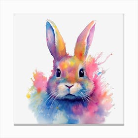 Watercolor Bunny Toile