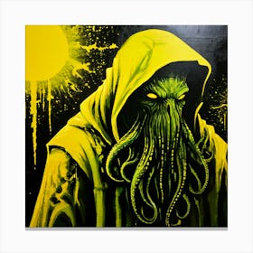 The King In Yellow Canvas Print