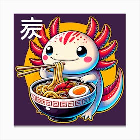 Axolotl Ramen Kawaii Toile