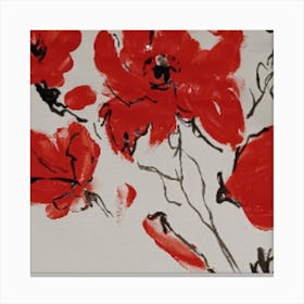 Red Poppies Canvas Print