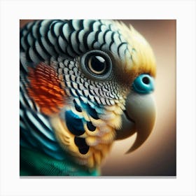 Portrait Of A Parrot 2 Canvas Print