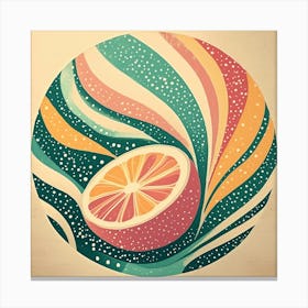 Orange Slice 1 Canvas Print