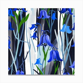 Bluebell flowers 1 Canvas Print