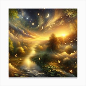 Two combine  Canvas Print