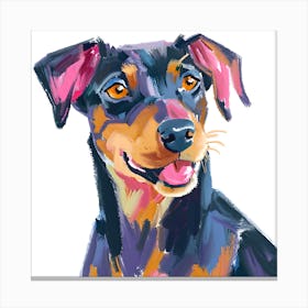 Doberman Pinscher 03 Canvas Print