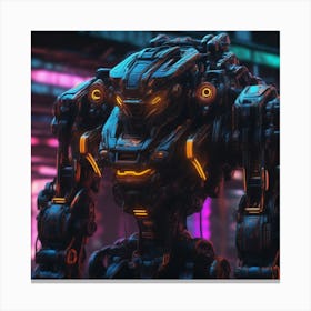 Cyborg 47 Canvas Print