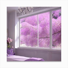 Lilac Tree Canvas Print