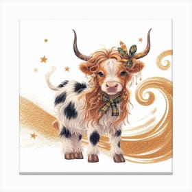 Highland Cow 8 1 Canvas Print