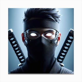 Modern Ninja Canvas Print