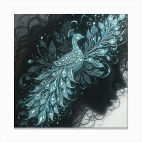 Peacock 27 Canvas Print