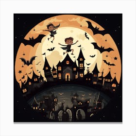 Halloween Collection By Csaba Fikker 5 Canvas Print