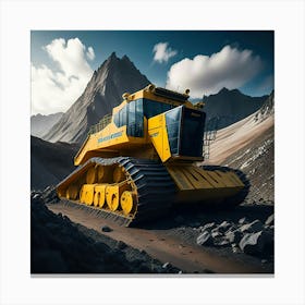 Buldozer Mountain (31) Canvas Print