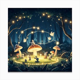 Fairy Forest 1 Canvas Print