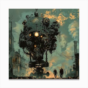 Steampunk 7 Canvas Print