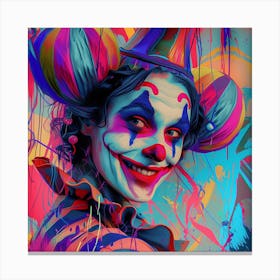 Clown 4 Canvas Print