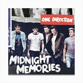 Midnight Memories (by One Direction) Canvas Print