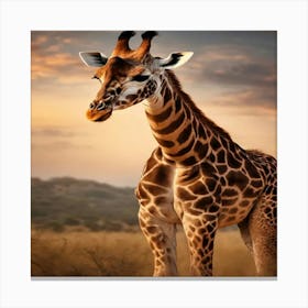 Giraffe 1 Canvas Print