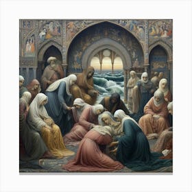 Birth Of Jesus 5 Canvas Print