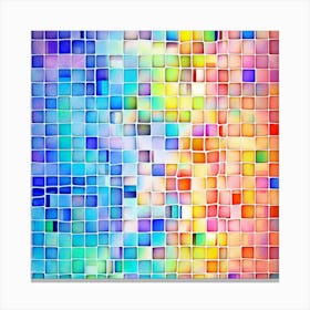 Mosaic Tile Background 1 Canvas Print