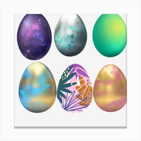 Easter Eggs Canvas Print