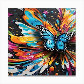 Colorful Butterfly 34 Canvas Print