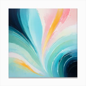 Abstract Swirls Canvas Print