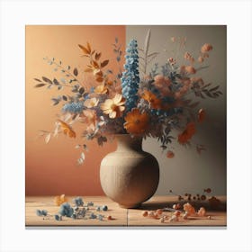 Flowers In A Vase 22 Canvas Print