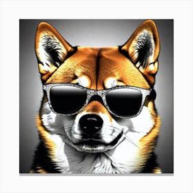 Shiba Inu 7 Canvas Print