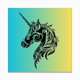 Unicorn Head 6 Canvas Print