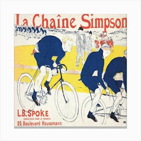 La Chaine Simpson Canvas Print