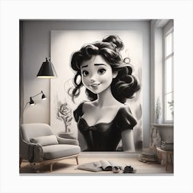 Disney Princess Canvas Print