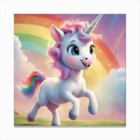 Unicorn Canvas Print