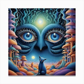 Eyessssssssss Canvas Print