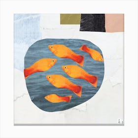 Goldfish Bowl Canvas Print