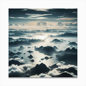 View From The Clouds Canvas Print