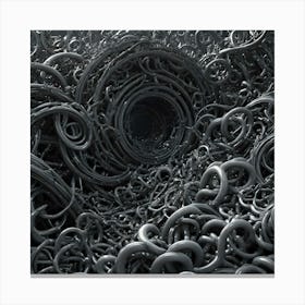 Synthesis Of Chaos And Madness 20 Canvas Print