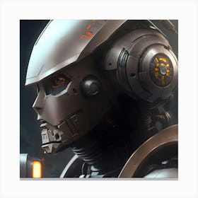 Advanced Technology Robot Droid Canvas Print