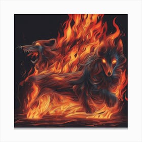 Fire Canvas Print