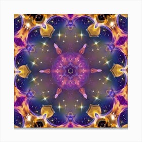 Psychedelic Mandala 22 Canvas Print