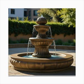 Fountain Canvas Print