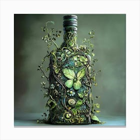 Bottle Of Booze Canvas Print